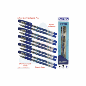 PEN BIRO CHAMPION (BLUE/BLACK/RED)