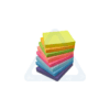 STICKY NOTE PADS MULTICOLOUR 3*3